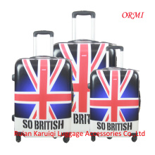 Bagages d&#39;impression de drapeau britannique de PC de mode